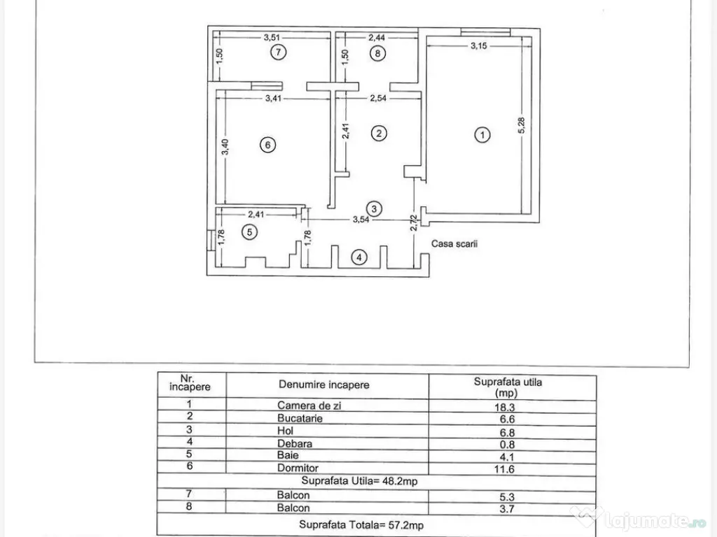 EXCLUSIVITATE Parter decomandat Soveja , Zona Inel 1 