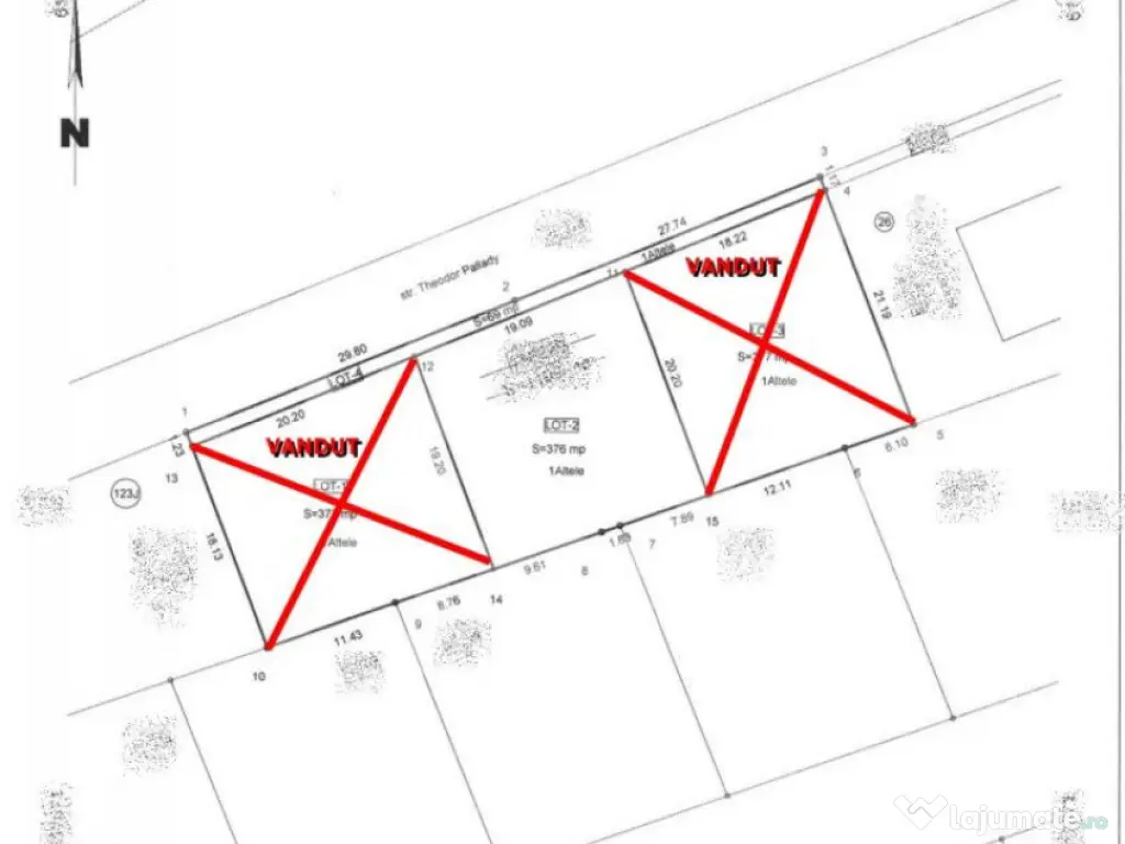 Teren intravilan in cartier Nufarul, Oradea 