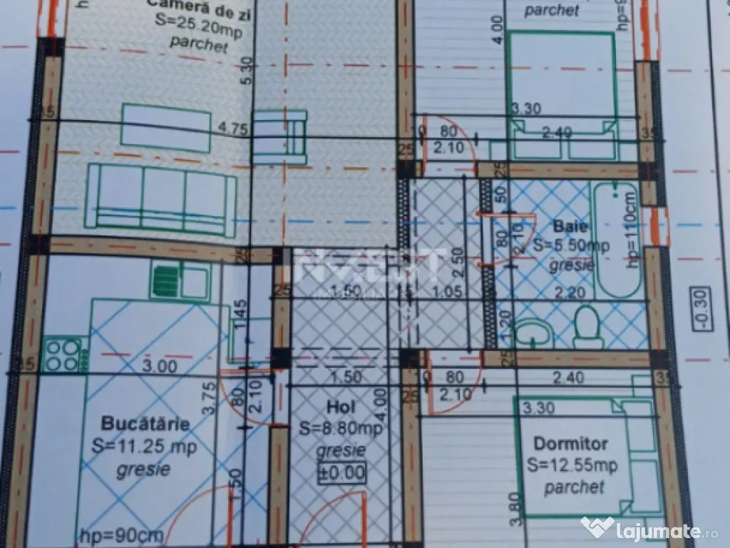 CASA INDIVIDUALA, 3 CAMERE, ZONA HORPAZ-150m de statia de au 
