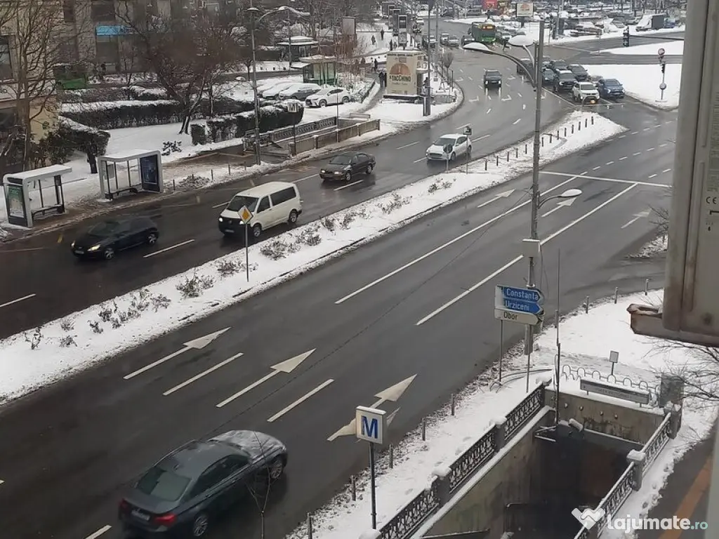 Apartament 2 camere, Piata Victoriei, metrou, utilat, mobilat complet 