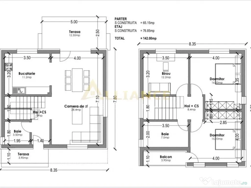 Casa moderna in ansamblu de case Comuna Berceni 