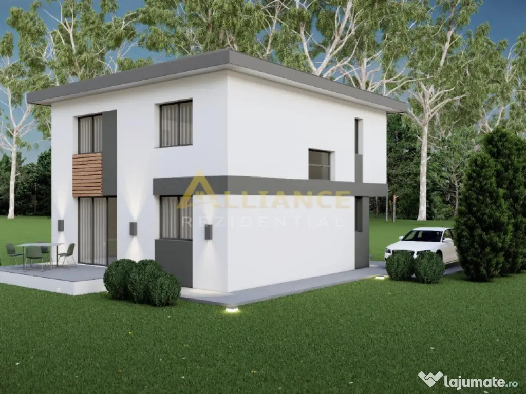 Casa moderna in ansamblu de case Comuna Berceni 