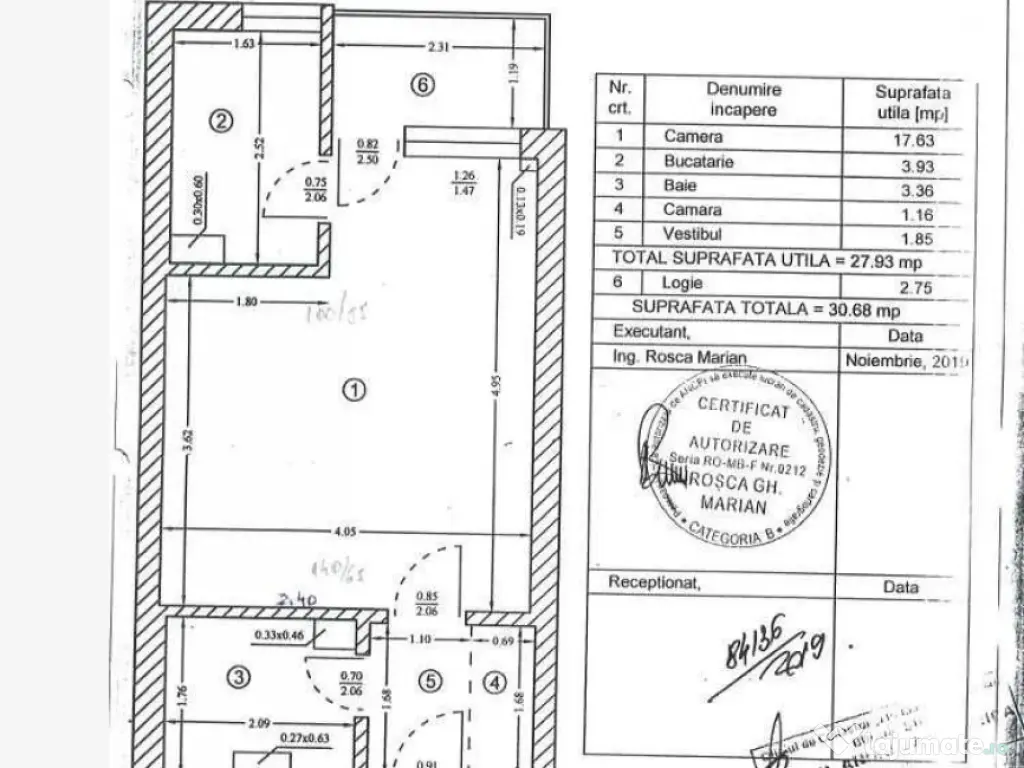 Garsoniera de vanzare 31 mp Colentina Plumbuita 