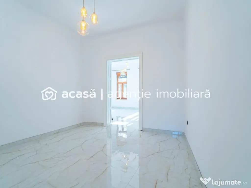 Apartament 2 camere parter înalt, amenajat complet.