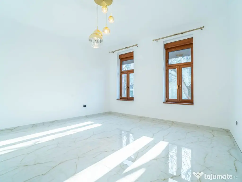 Apartament 2 camere parter înalt, amenajat complet.