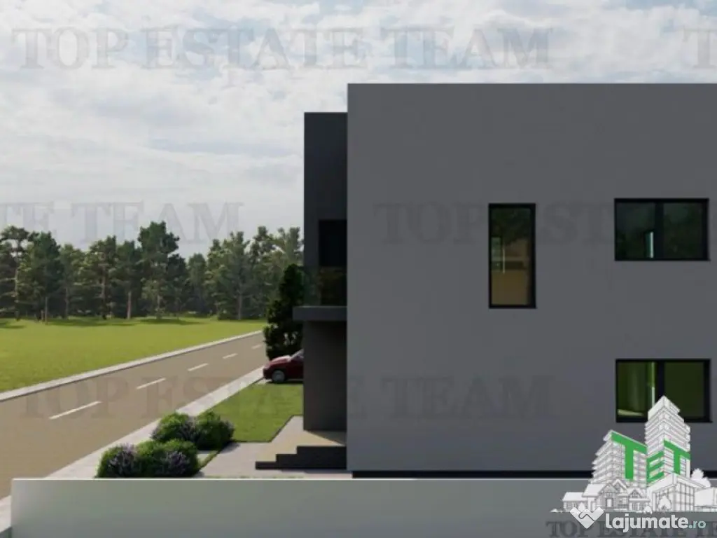 Vila individuala pe stil Mediteranean, cu 4 camere, 3 bai, 2