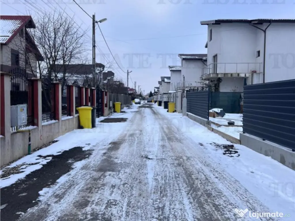 Vila individuala pe stil Mediteranean, cu 4 camere, 3 bai, 2