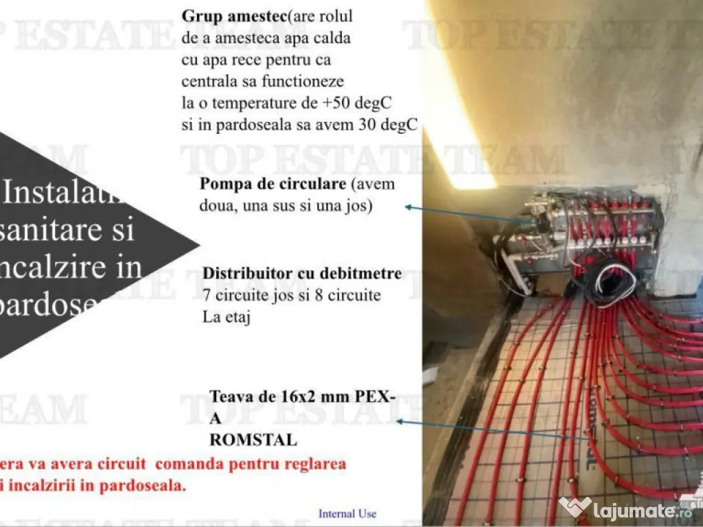 Vila individuala pe stil Mediteranean, cu 4 camere, 3 bai, 2