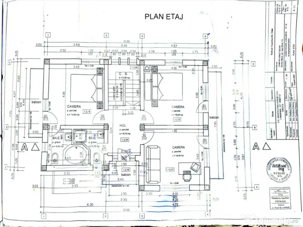 Casă individuală la 4 km de Brașov | 730 mp teren - P+E+M