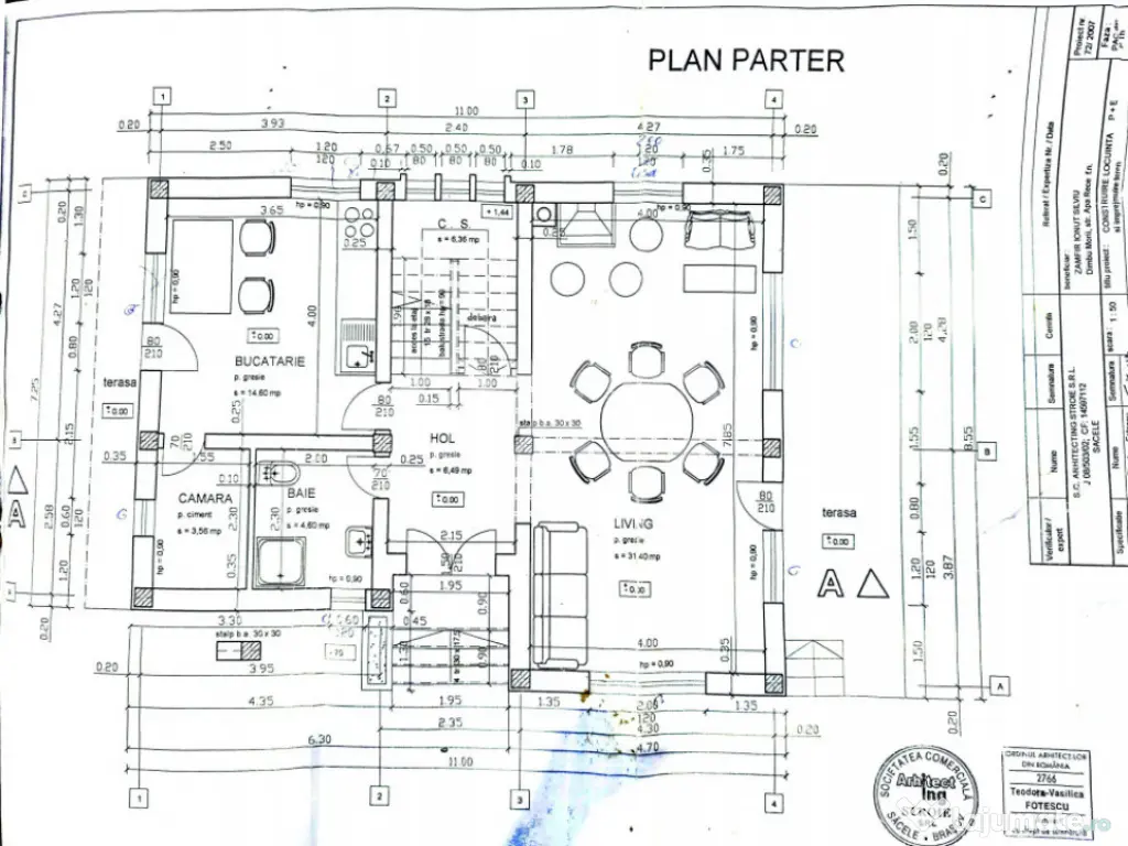 Casă individuală la 4 km de Brașov | 730 mp teren - P+E+M