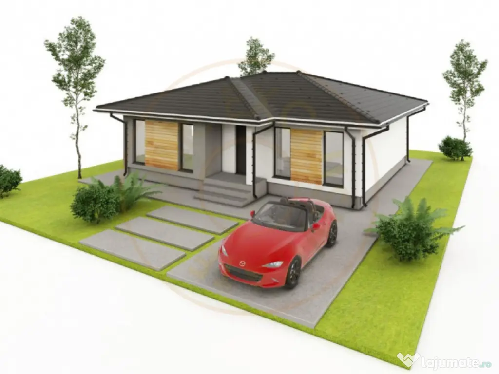 Casă nouă 3 camere | Smeura – Str. Bisericii | Predare l 