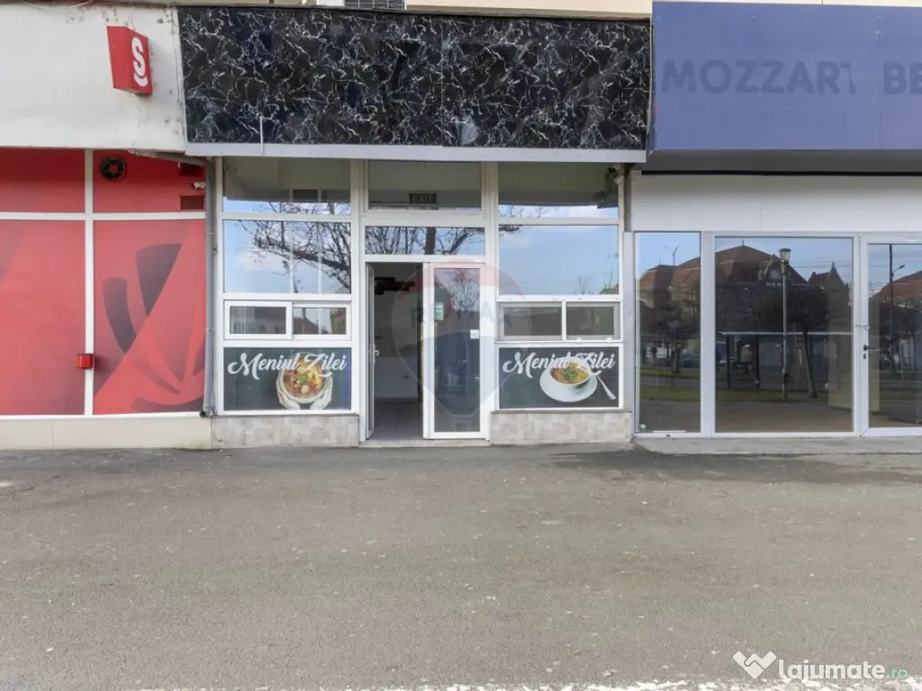 Spațiu comercial de închiriat – zona Piața Gării 