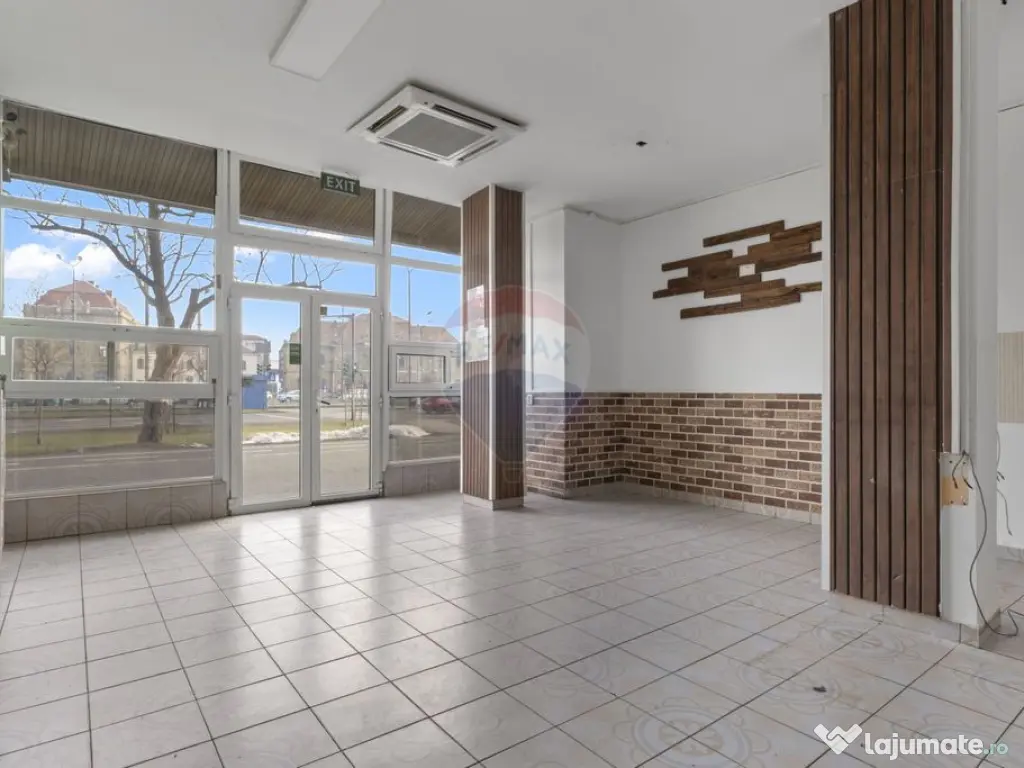 Spațiu comercial de închiriat – zona Piața Gării 