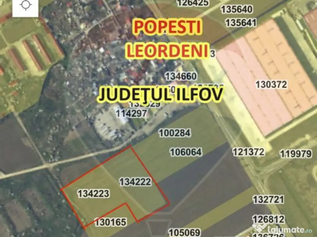Teren intravilan 20,000mp Popesti-Leordeni intre centura ...