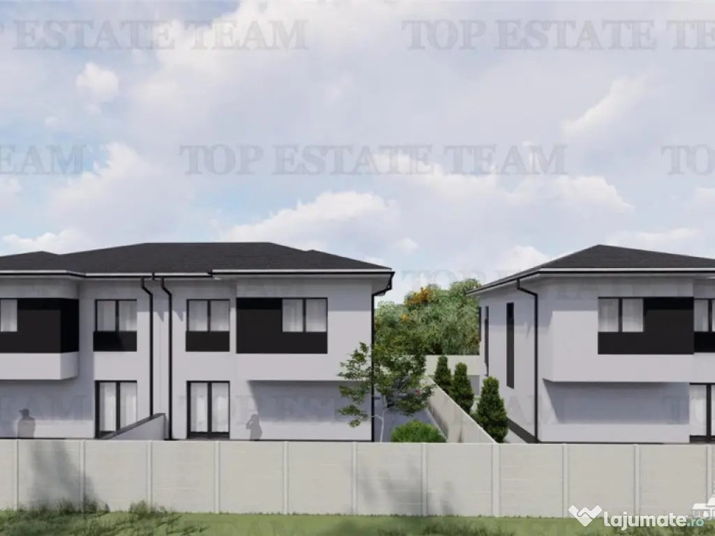 Casa cuplata premium 4 camere in Bragadiru-Cartierul Verde