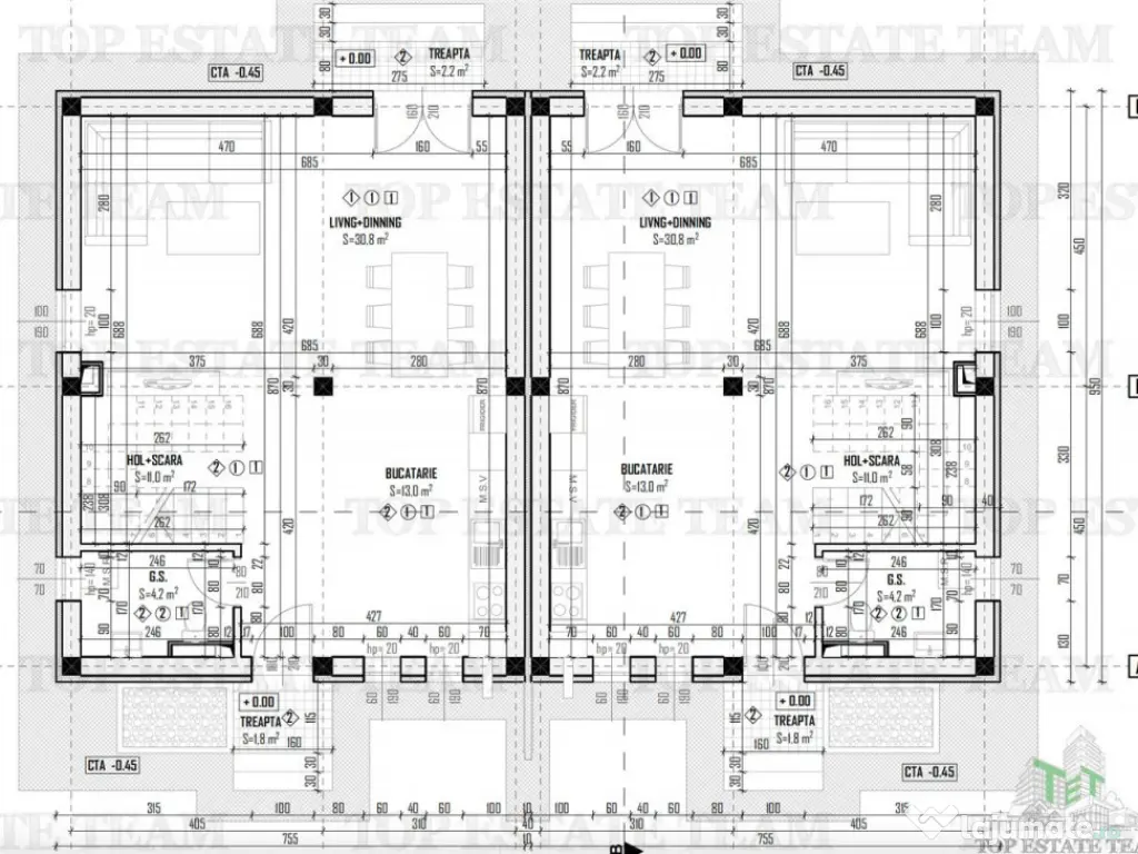 Casa cuplata premium 4 camere in Bragadiru-Cartierul Verde
