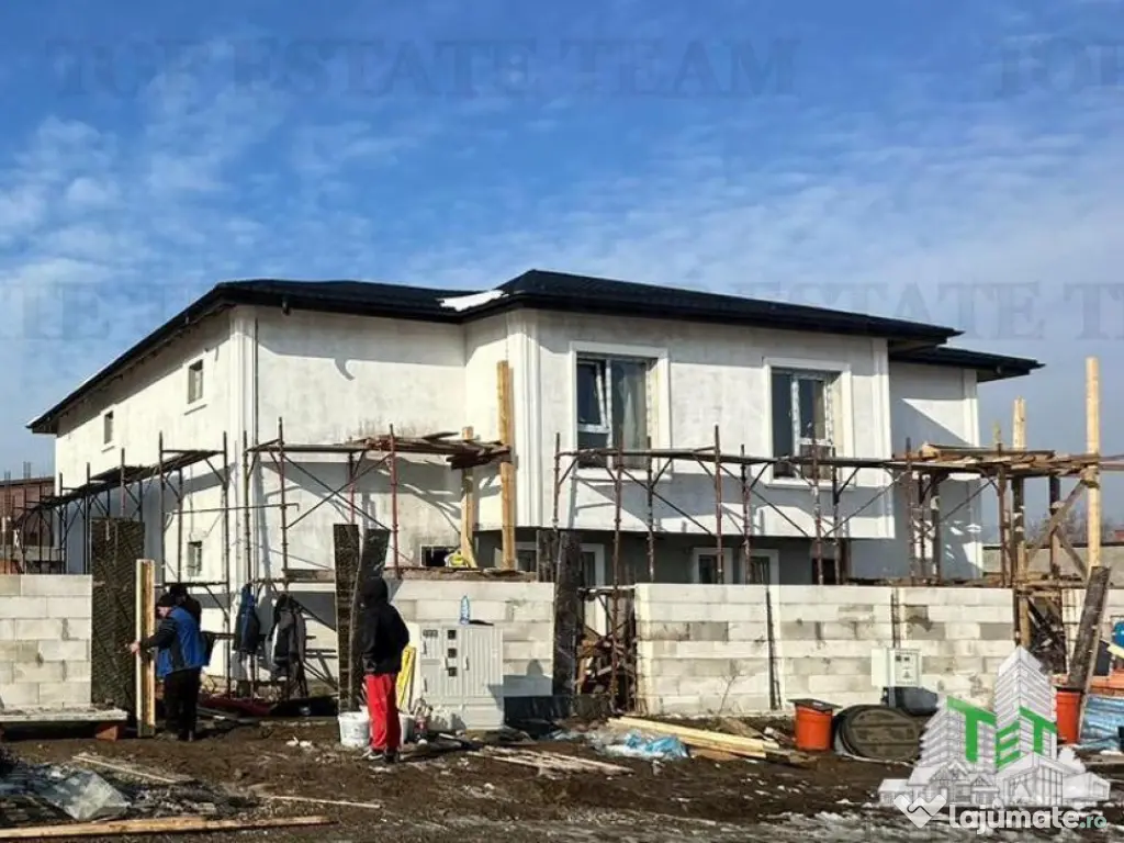 Casa cuplata premium 4 camere in Bragadiru-Cartierul Verde