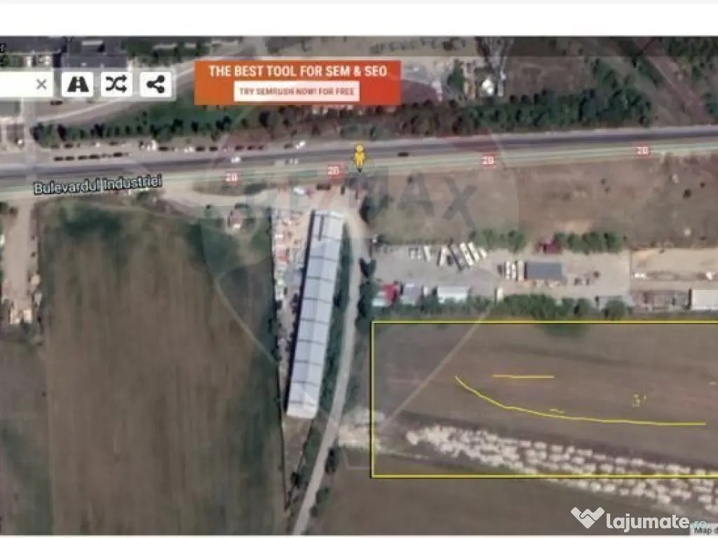 Teren intravilan Buzau / Bulevardul Industriei 