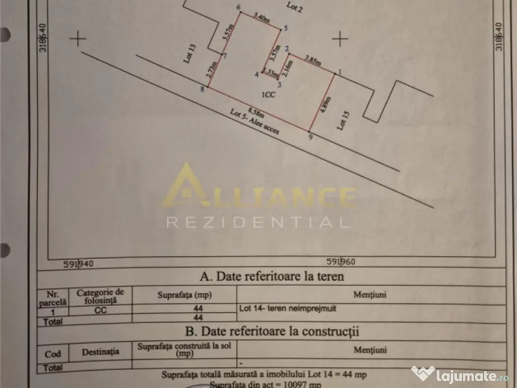Apartament 2 camere gradina 5 min metrou Berceni