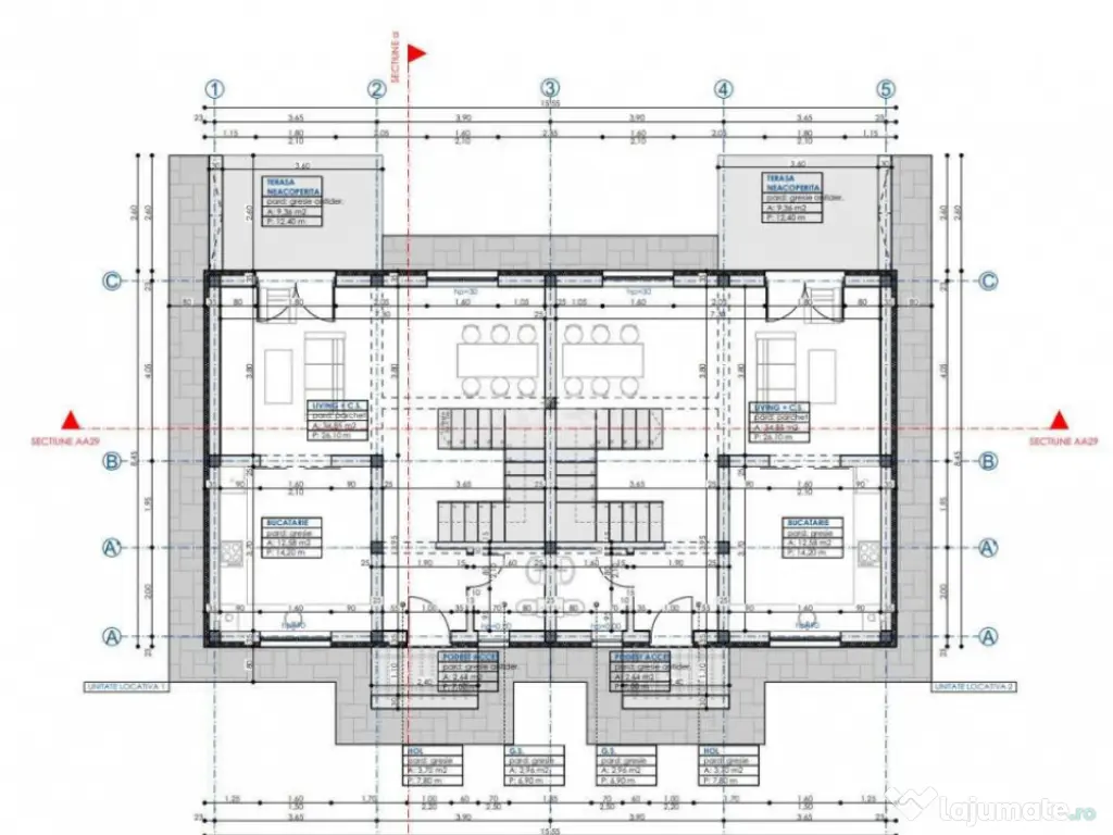 Casă Tip Duplex 4C Valea Lupului-Iași COMISION 0% 