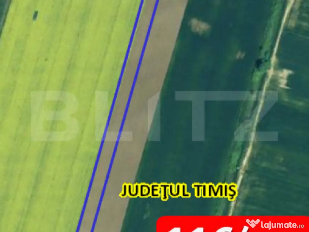 Teren extravilan 10200mp Giroc– oportunitate investiție