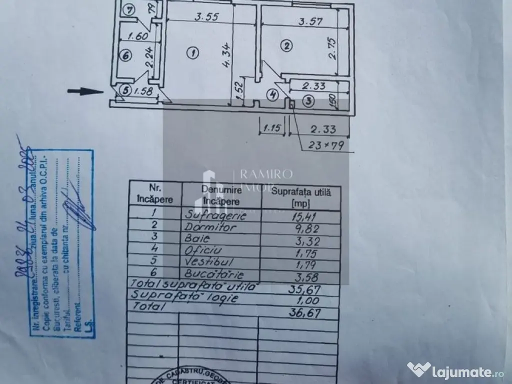 Apartament 2 camere Soseaua Giurgiului / Luica 