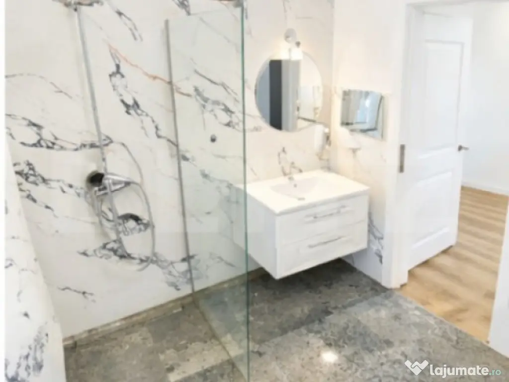 Apartament 2 camere, LUX, 60mp la casa, curte 40mp, langa Ae