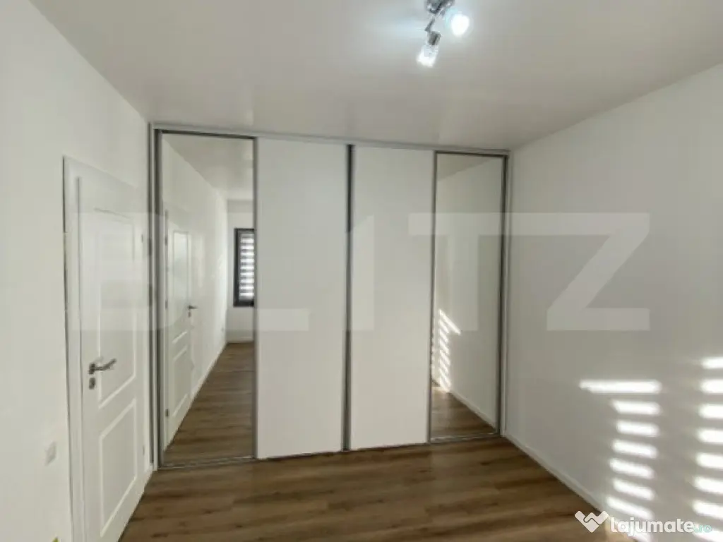 Apartament 2 camere, LUX, 60mp la casa, curte 40mp, langa Ae
