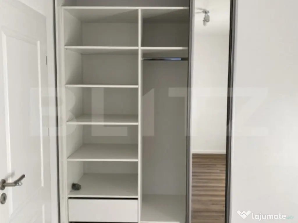 Apartament 2 camere, LUX, 60mp la casa, curte 40mp, langa Ae