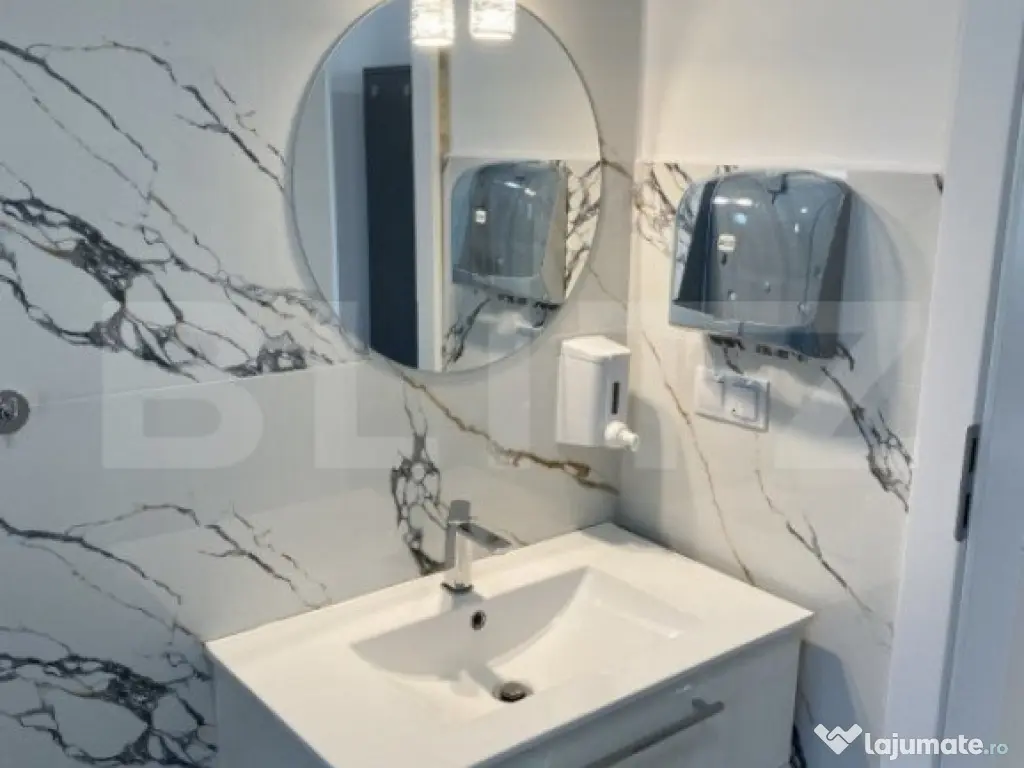 Apartament 2 camere, LUX, 60mp la casa, curte 40mp, langa Ae