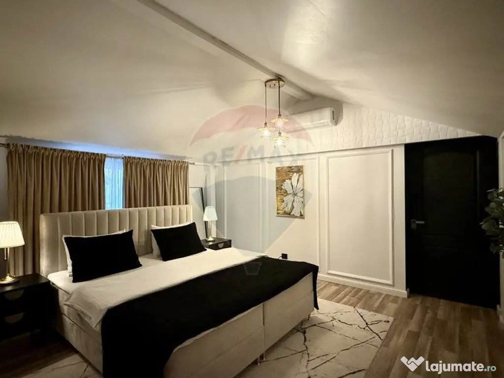 Parte de casă cu etaj – lux, interior superb, 2 locuri... 