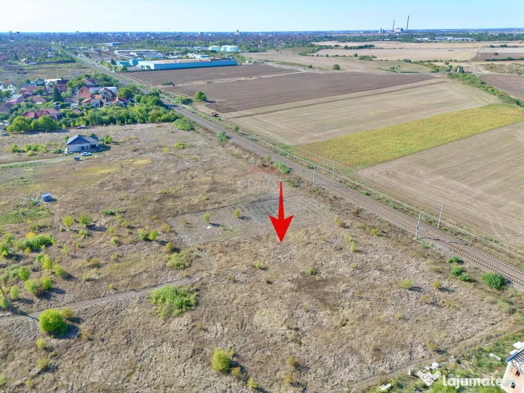 Teren intravilan 966 mp, Micalaca – zonă în dezvoltare