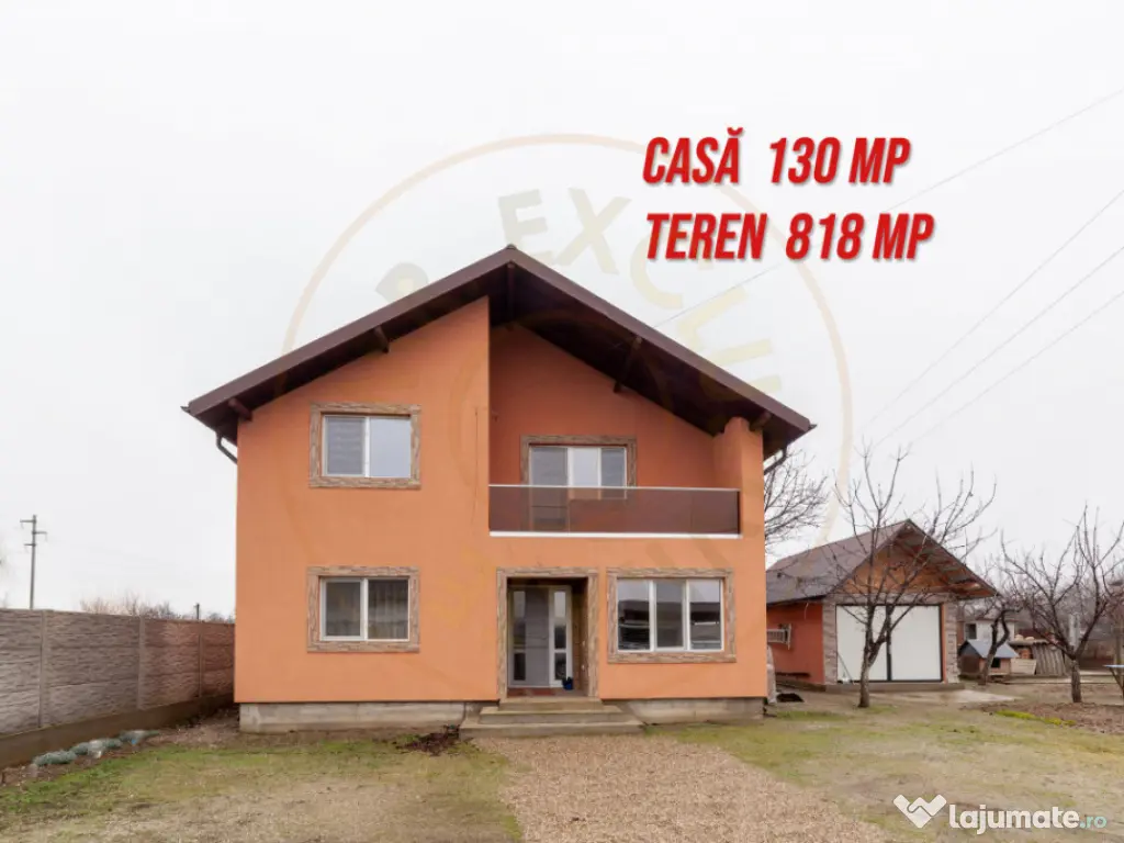 Casa P+M 130 mp, teren 818 mp – Calinesti, AG 