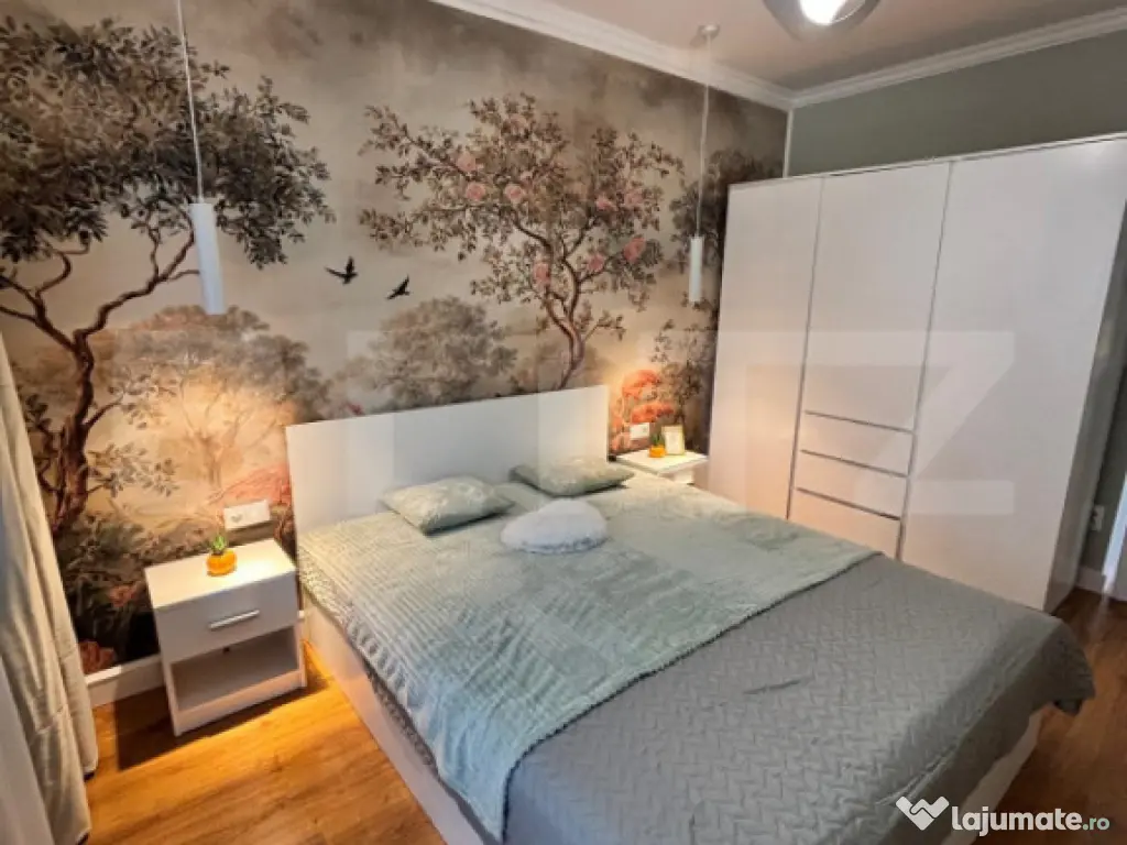 Apartament cu 2 cam, 42 mp, parter inalt, 2 balcoane, zona S