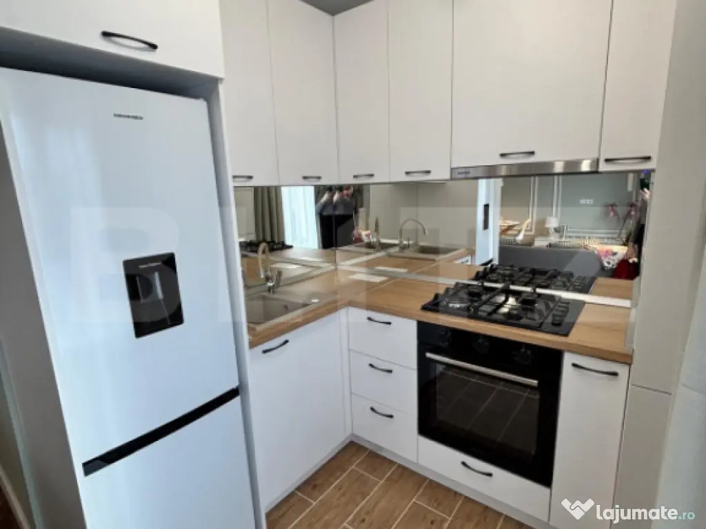 Apartament cu 2 cam, 42 mp, parter inalt, 2 balcoane, zona S