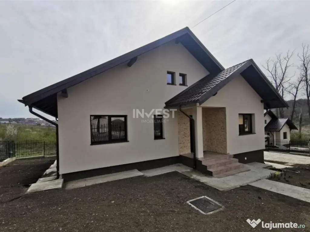 Casa individuala , 4 camere, 2 bai, 500mp de teren, MIROSLAV 