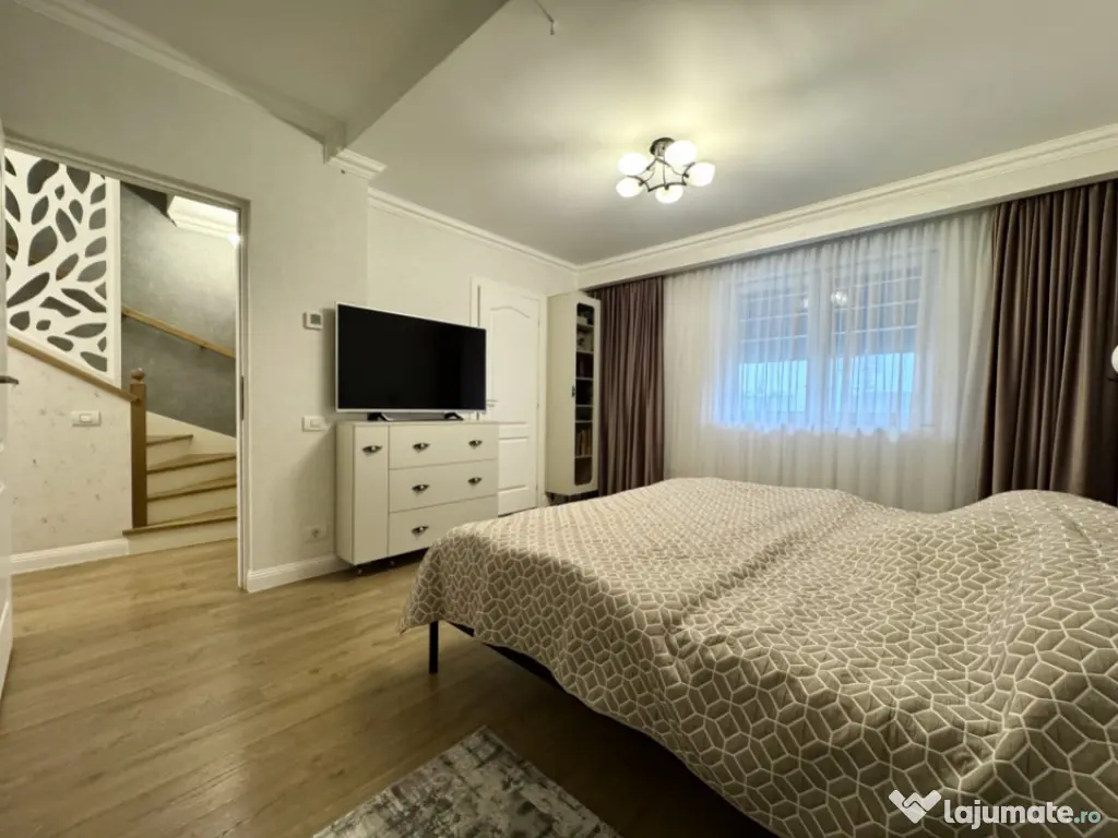 Casă insiruita premium,5 camere, grădină privată-Pipera 