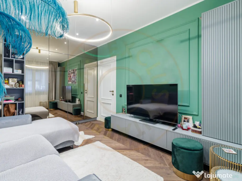 Design actual, compartimentare practică – 2 camere decoma 