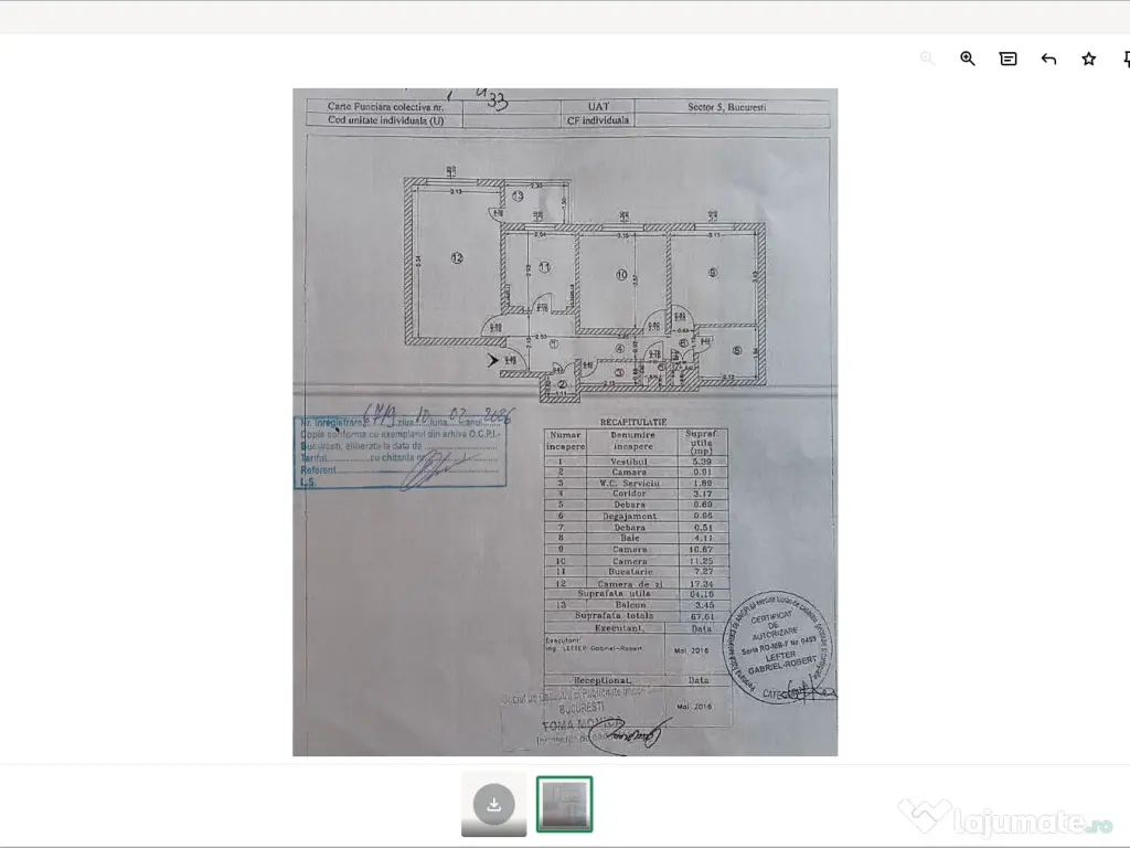 PROPRIETAR Modoran ene 15 apartament 3 camere NEGOCIABIL!!!