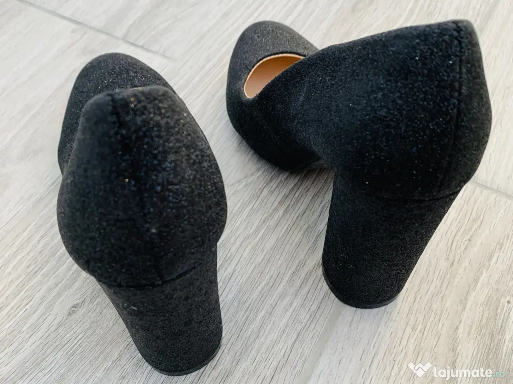 pantofi dama cu sclipici 