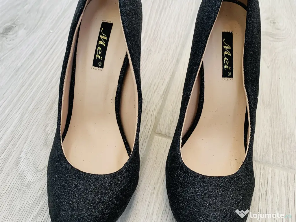 pantofi dama cu sclipici 