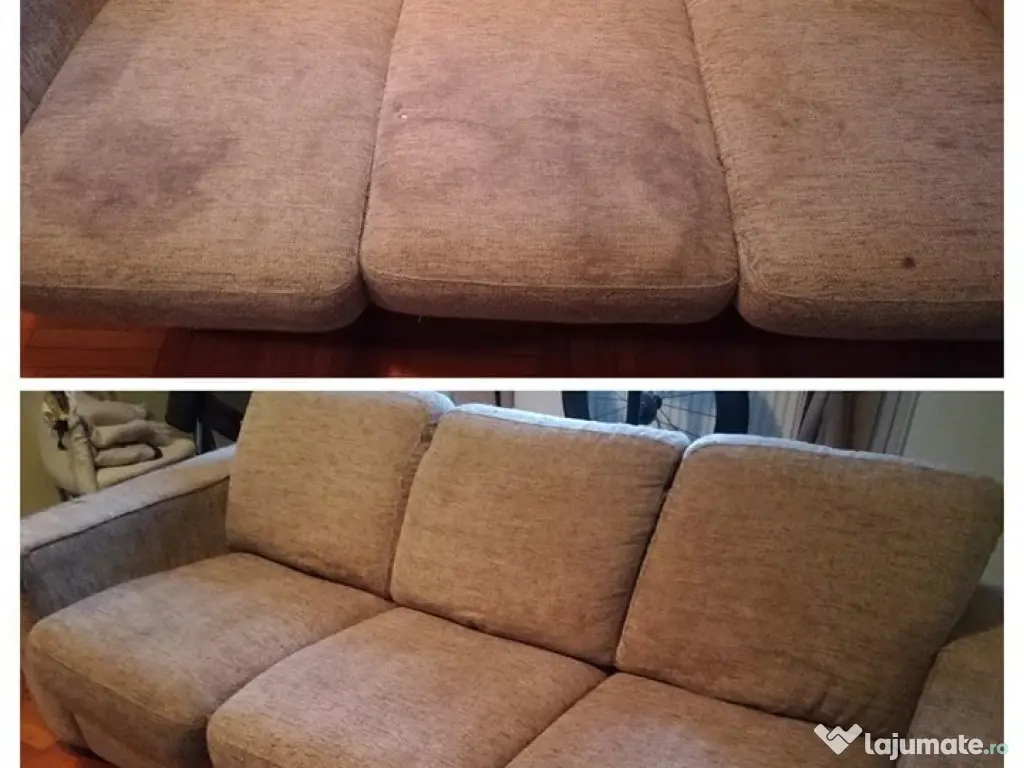 Curatare si igienizare canapele si saltele 