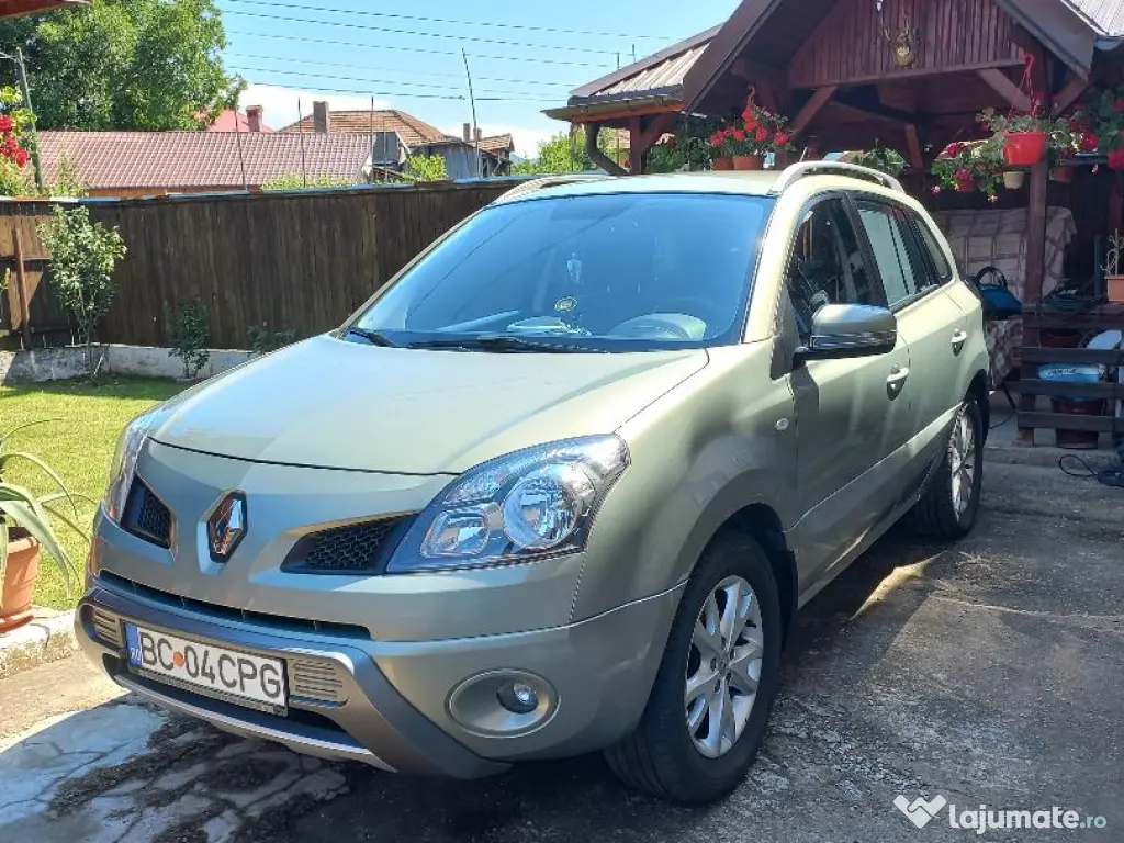 KOLEOS - 119500km. reali - Carte service si istoric RAR la zi 