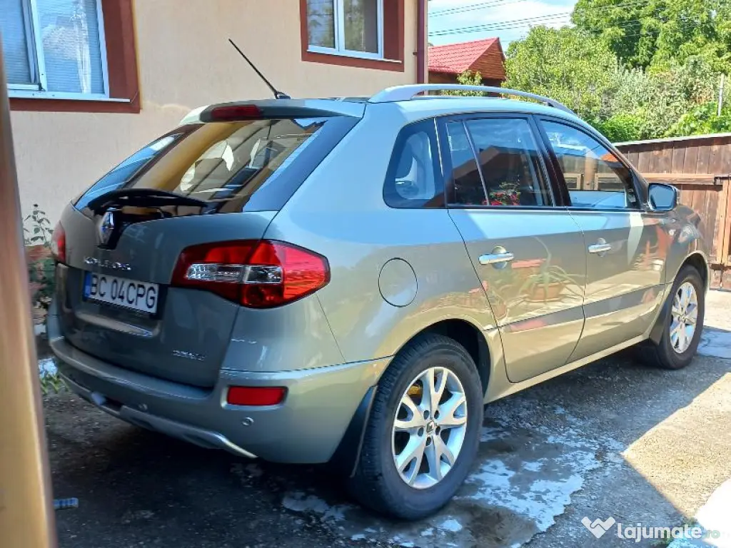 KOLEOS - 119500km. reali - Carte service si istoric RAR la zi 