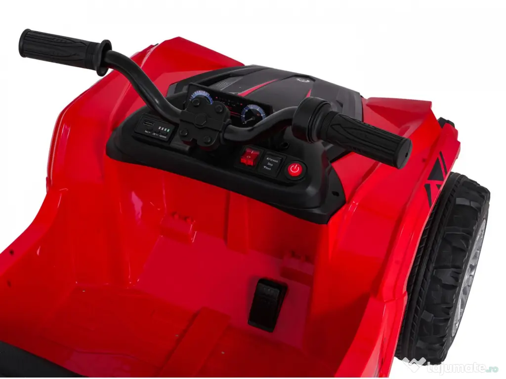 ATV electric pentru copii Kinderauto HL699 6x6, 4x 45W, 12V 14AH #red