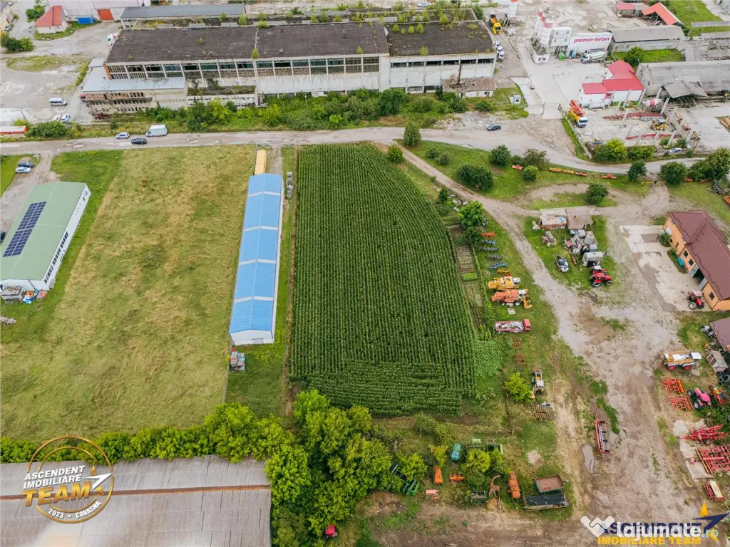 FILM! 4.600mp,aria industriala,utilitati aproape:hala,depozi 