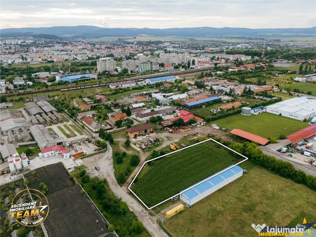 FILM! 4.600mp,aria industriala,utilitati aproape:hala,depozi 