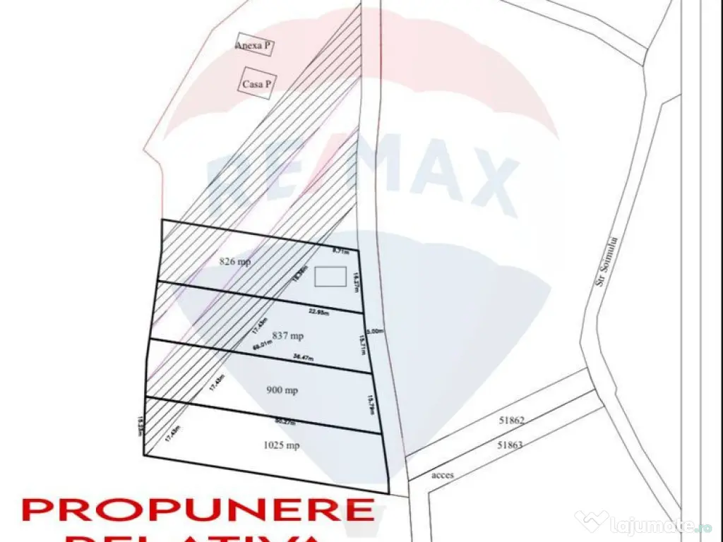 Teren 826mp in CAVNIC zona Pietrele Soimului cu o priveli...