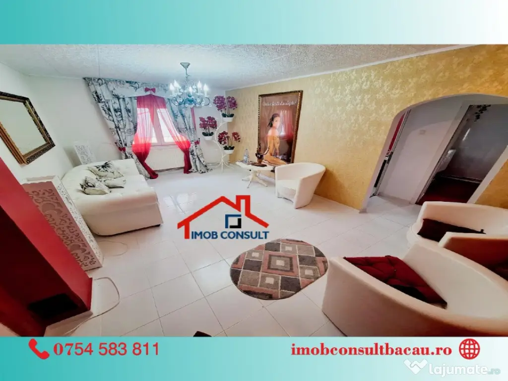 Apartament 3 camere de închiriat – Bistrița Lac! CE1518