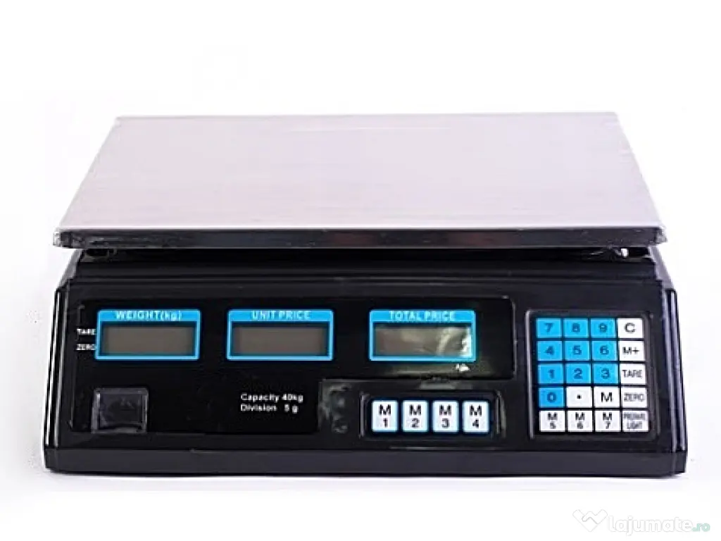 Cantar Masa Legume Fructe Platforma Electronic 40kg + LIVRARE GRATUITA 